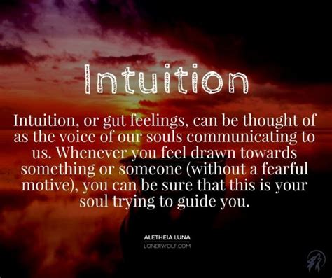 Spiritual Quotes ⋆ Lonerwolf Gut Feeling How Are You Feeling Solitude