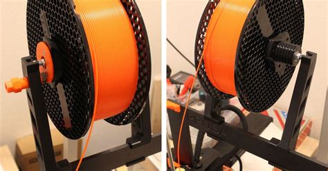 Spool Holder Adjustable With Bearings For Prusa I3 Mk3s By Juras