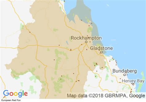 Distribution Map European Red Fox Fitzroy Basin Association