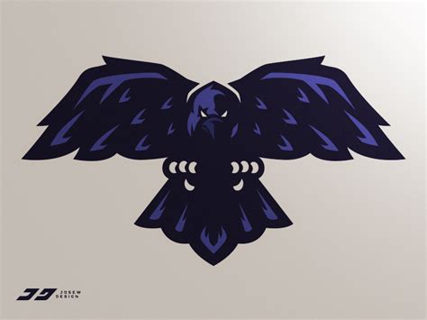 Ravenous Esports Raven Mascot Logo Raven Logo Mascot Game Logo Design
