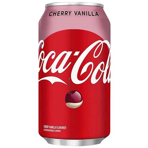 Coca Cola Cherry Vanilla Soda 12 Fl Oz Cans 12 Pack Echo Sales Canada