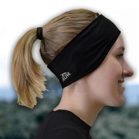 Running Reversible Performance Headband Yellowblack