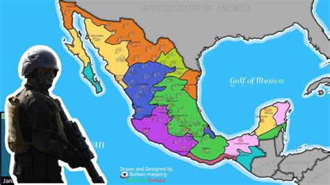 The Mexico Cartel Map 2023 Youtube