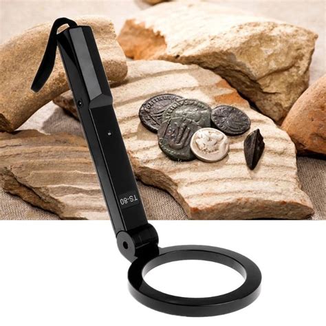 Jsmh Portable Hand Held Folding Metal Detector High Sensitivity