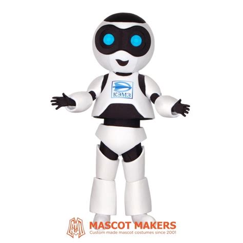 Robot Mascot Costume With Led Eyes Mascot Makers Custom Mascots And