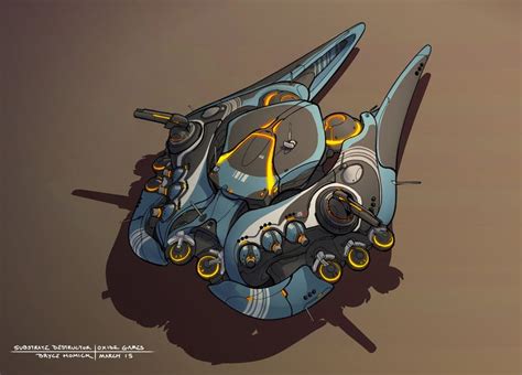 Artstation Ashes Of The Singularity Substrate Tier 2 Ship Design