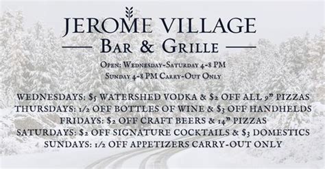 Stay Warm With These Fun Events At Jerome Village Jerome Village