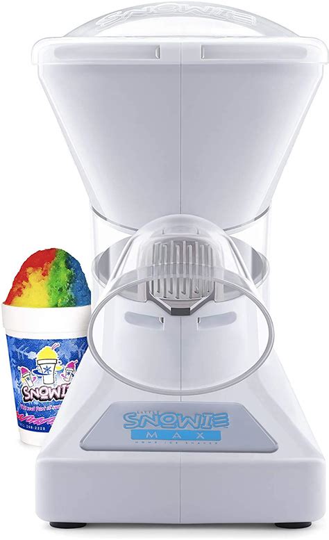 Little Snowie Max Snow Cone Machine Premium Shaved Ice Maker With
