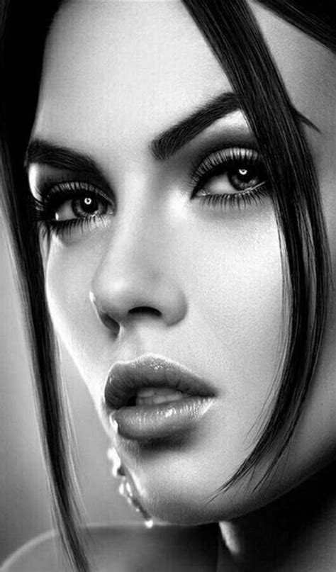 pin by redactedlowodmi on beautiful women black and white portraits portrait face photography