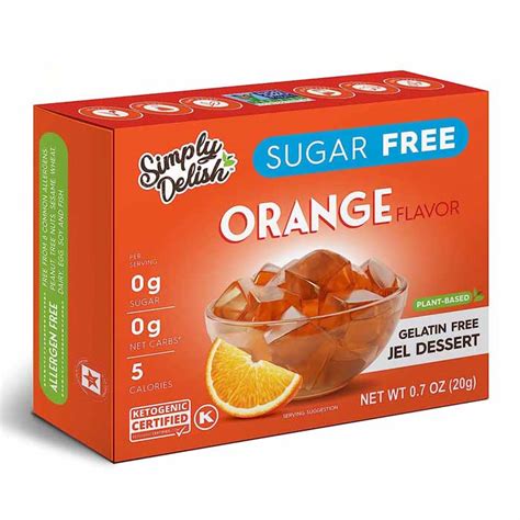 Simply Delish Simply Delish Jel Dessert Orange 20g Plantx Canada