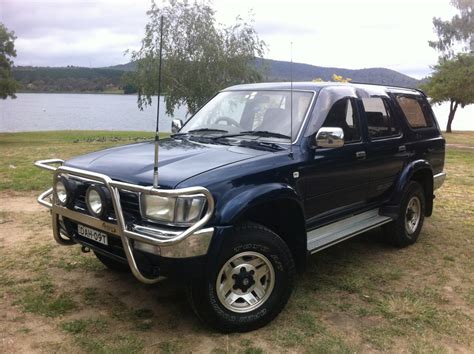 It's metallic black and has a 2.4 turbo diesel engine. 1993 Toyota Hilux Surf Ssr-g - JFW3769721 - JUST 4X4S