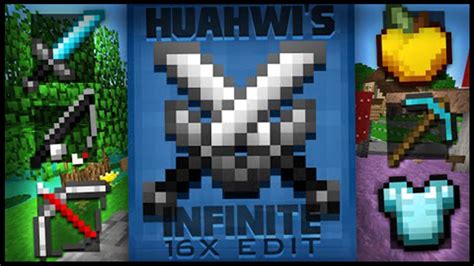Minecraft Pvp Texture Pack Huahwi Infinite 16x16 18x17x Fps