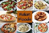 Types Of Italian Food