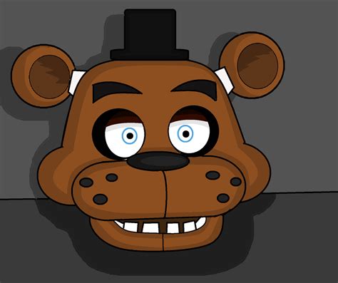 Freddy Fazbear Mask Head By Knightatnights On Deviantart