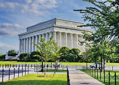 Lincoln Memorial Dc Usa Architecture Washington America