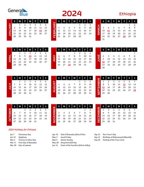 January 2024 Calendar With Igbo Market Days Julian Calendar 2024