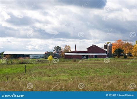 Sky Over Farm Stock Image Image Of Country Acres Demesne 531869