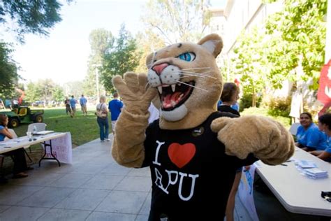 Azusa Pacific Universitys Mascot The Cougar Brings School Pride And