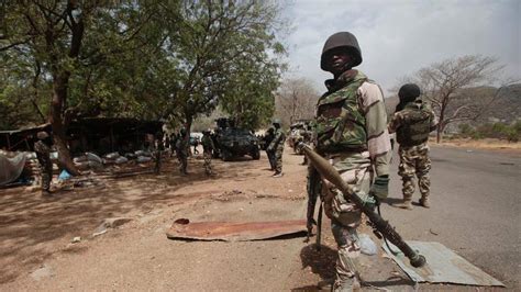 Nigerias Military Troops Free 338 Captives In Raids On Boko Haram Camps In Northeast Forest