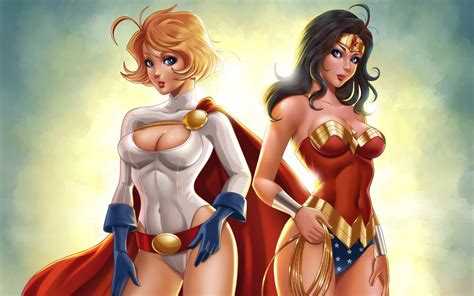Wallpaper Id 699922 Wonder Woman Comics Powergirl 2k Dc Comics Free Download