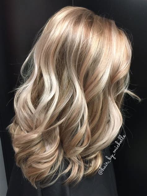 hair beauty blonde highlights blonde dimensional color hair styles hair color 2018 messy
