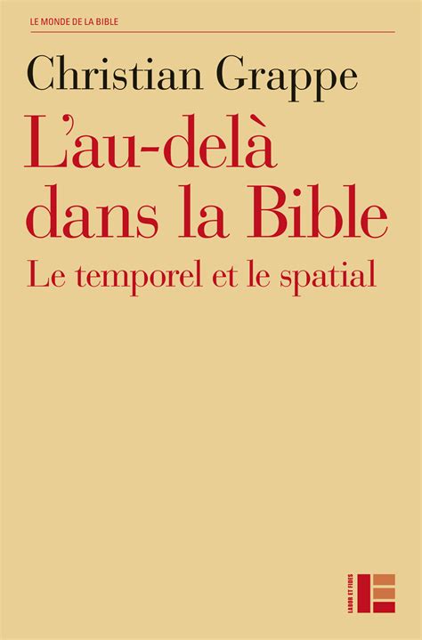 L’au-delà dans la Bible – Les éditions Labor & Fides