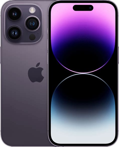 Apple Iphone 14 Pro In Deep Purple Spectrum Mobile