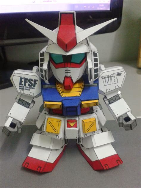 ♒rayders Crimson Cape♒ Gundam Papercraft