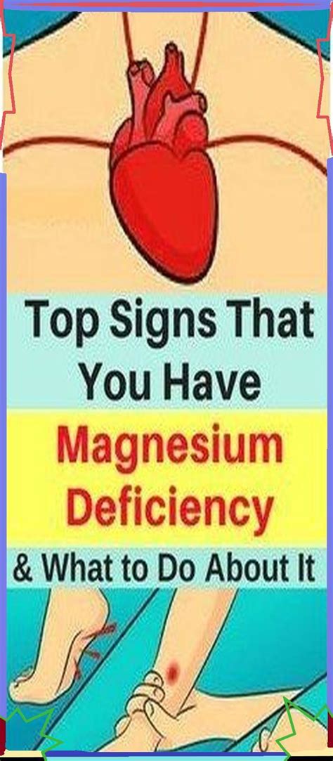 top signs that you have magnesium deficiency and what to do about it magnesium deficiency