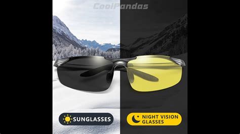 2019 photochromic day night vision polarized sunglasses driving glasses uv400 youtube