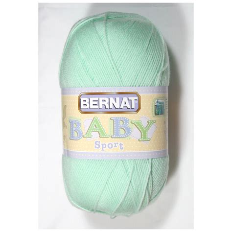 Bernat Baby Sport Big Ball Yarn Baby Green 123 Oz From