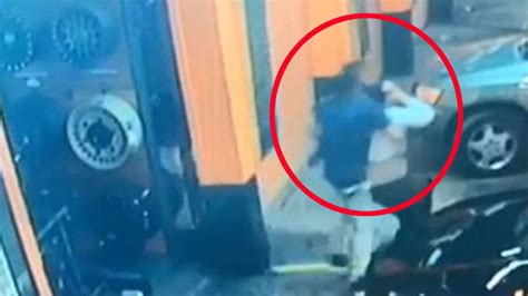 police release ‘disturbing cctv footage of woman s abduction video au — australia