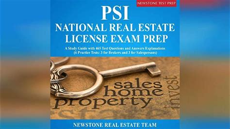 Psi National Real Estate License Exam Prep A Study Guide With 465 Test