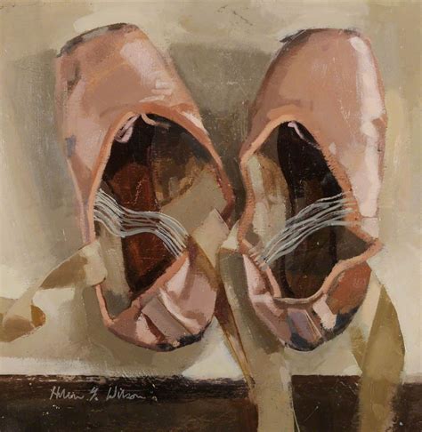 Ballet Shoes Art Uk