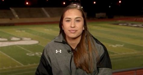 Kicker Set To Become First Female On Scholarship For Division Ii Football