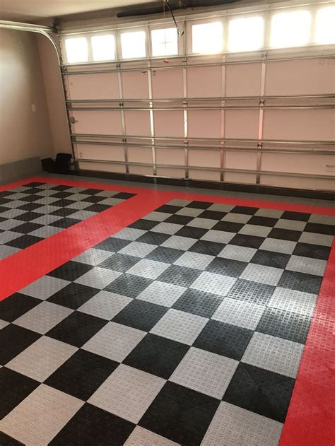 Garage Floor Tiles Garage Makeover Garage Floor Tiles Garage Decor