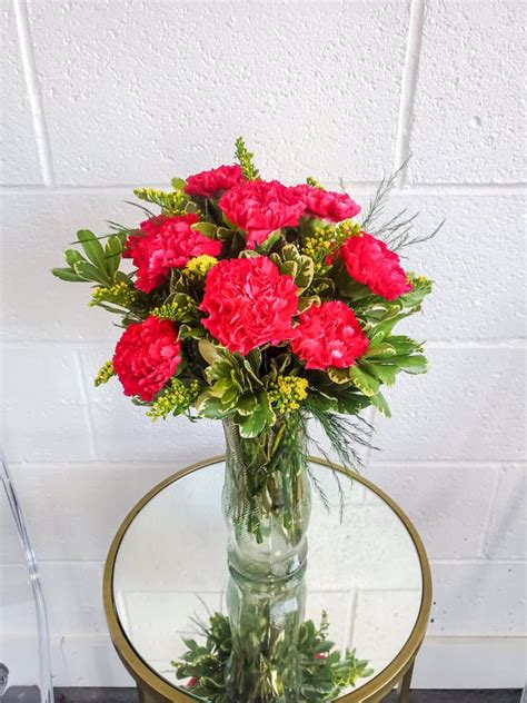Carnation Arrangement — Amarillo Florist What In Carnations