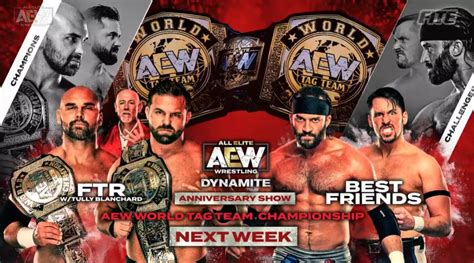 Et with the show boasting a runtime of two hours. Card For Next Weeks AEW Dynamite: All Titles On The Line