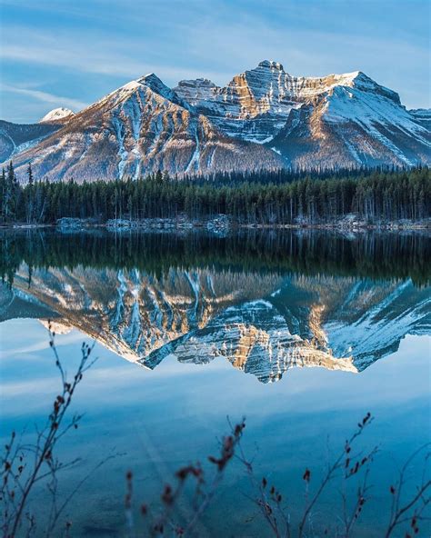 Carmen Macleod On Instagram Herbert Lake Reflection Beauty