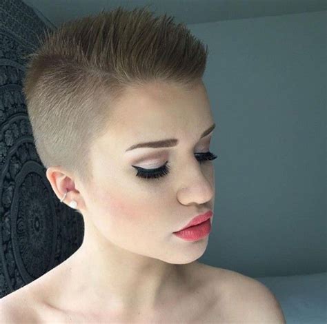 In this respect, they are not all as risky as some haircuts that stand out no matter what you do with your hair. undercut hairstyle women short hair | Buzz Cut | Pinterest ...