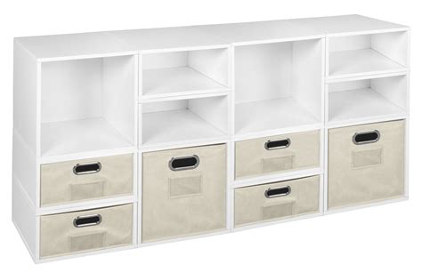Niche Cubo Storage Set 4 Full Cubes8 Half Cubes With Foldable Storage