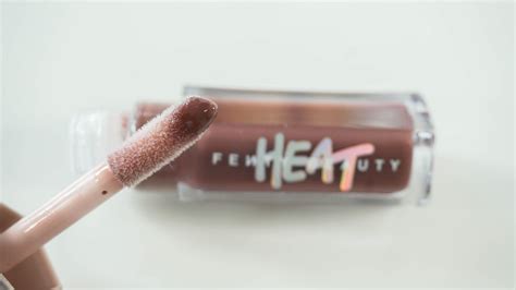 Fenty Beauty Gloss Bomb Heat In Hot Chocolit Heat And Fenty Glow Heat Review