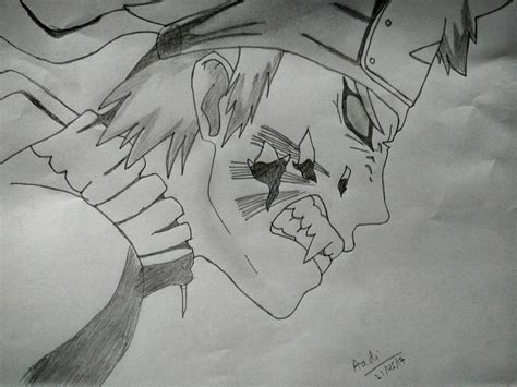 I Made This Drawing Of Naruto A While Ago How Does It Look Naruto