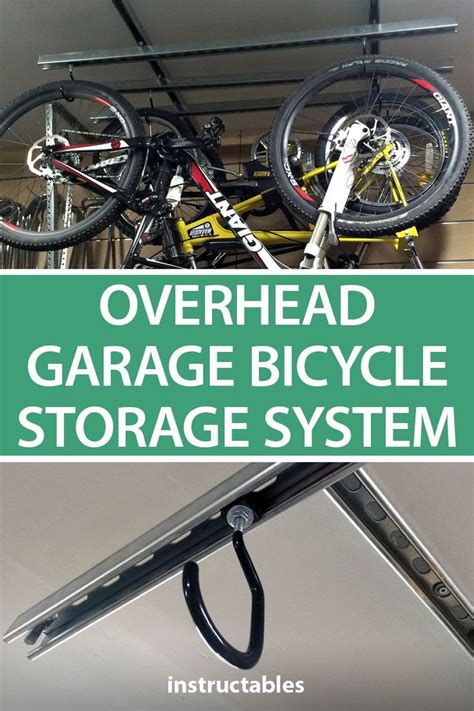 Overhead Garage Bicycle Storage System Bike Storage Garage Bike