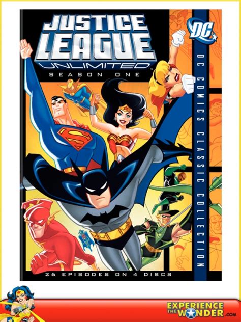 Warner Home Video Dvd Justice League Unlimited The Animated Series