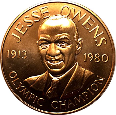 Medal Jesse Owens Tokens Numista