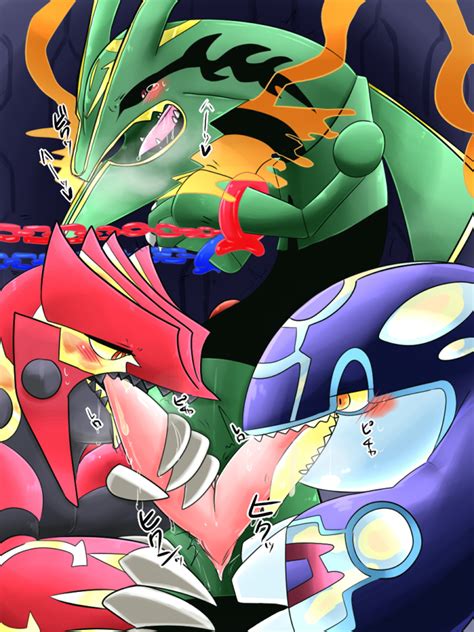 Post Groudon Kyogre Mega Evolution Mega Rayquaza Porkyman Primal Groudon Primal Kyogre