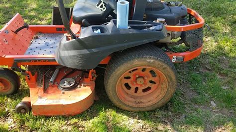 How To Replace Drive Belt On Kubota Zero Turn Mower ZG124E YouTube