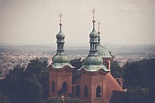 Gothic Pinnacle of St Vitus Cathedral. Prague, Czech Republic | slon ...
