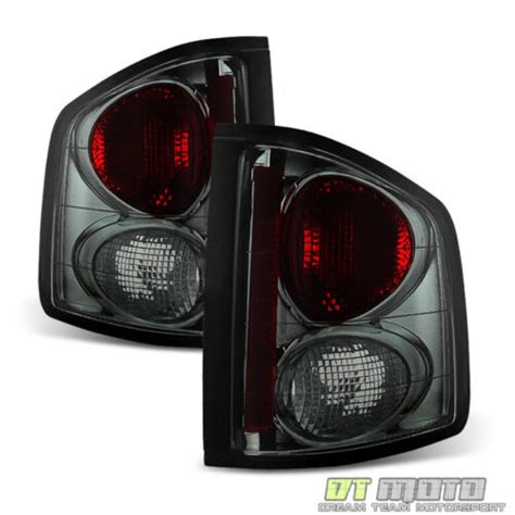 Lighting And Lamps Smoked 94 04 Chevy S10 Gmc Sonoma Tail Lights Lamps